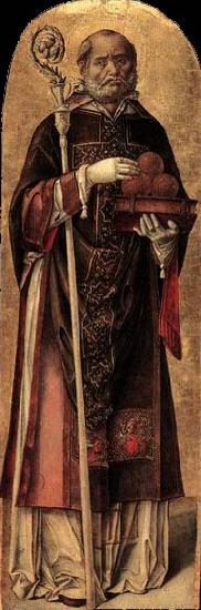 BARTOLOMEO VENETO St Nicholas of Bari Germany oil painting art